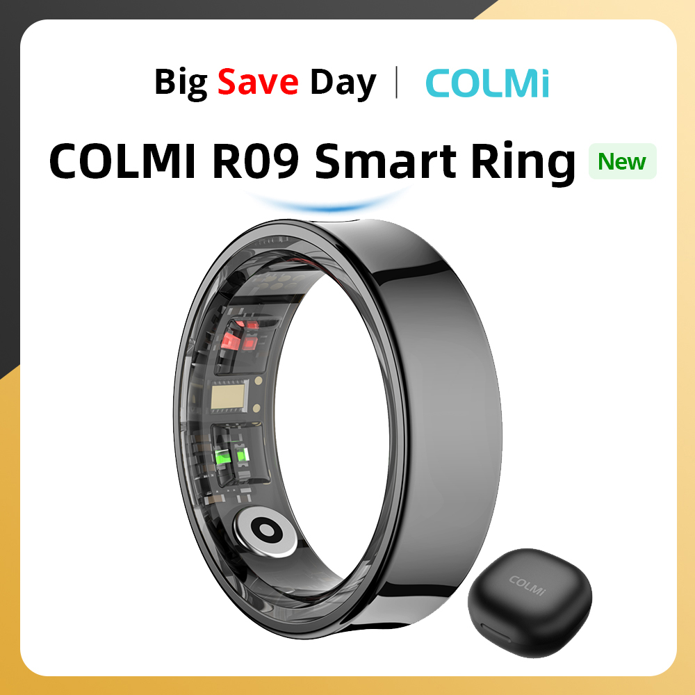 Smart Home Trainer - 2024 COLMI R09 حلقة ذكية للرجال