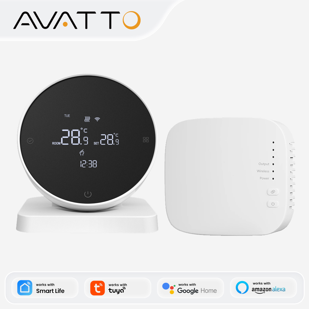 Smart Home Thermostat - ثيرموستات ذكي من AVATTO يعمل بتقنية