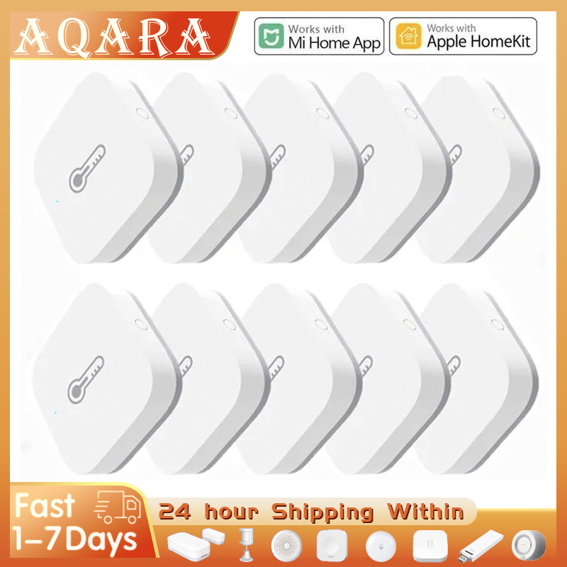 Smart Home Xiaomi 2 - Aqara-مستشعر درجة الحرارة والرطوبة ، بيئة