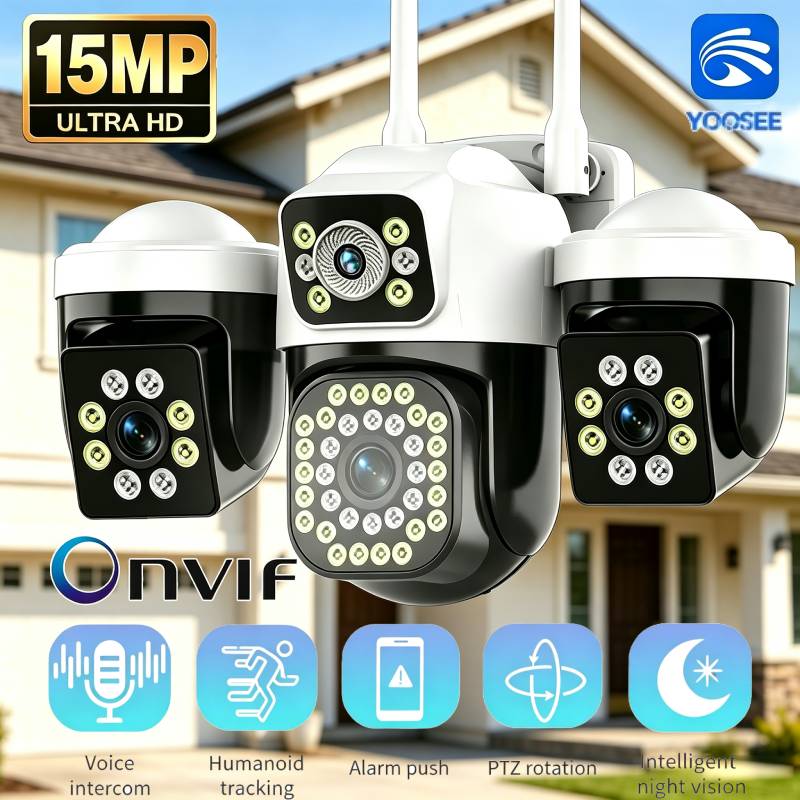 Smart Home Kamera Outdoor - كاميرا YOOSEE Home IP بدقة 15
