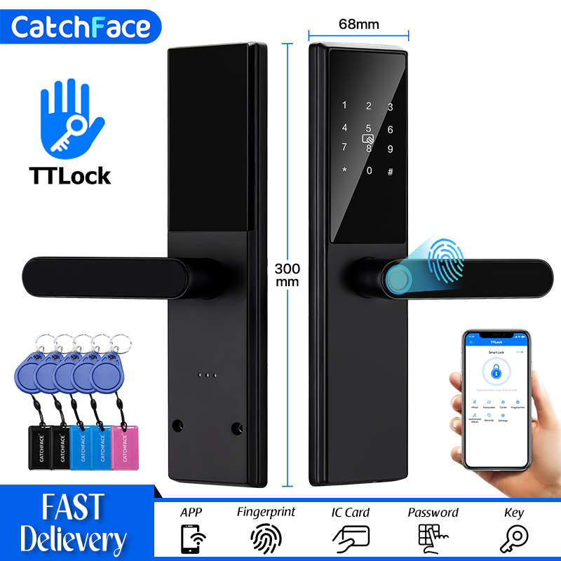 Smart Home Technology - بلوتوث بصمة قفل الباب TTLock App