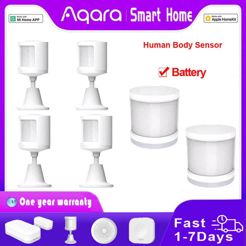 Smart Home Xiaomi 2 - Aqara-مستشعر حركة جسم الإنسان الذكي ،