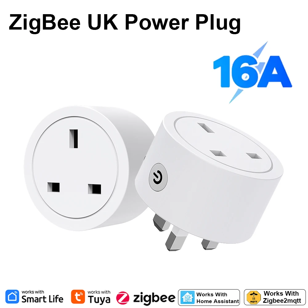 Smart Home Energy - قابس ذكي زيجبي 16 أمبير للمقابس