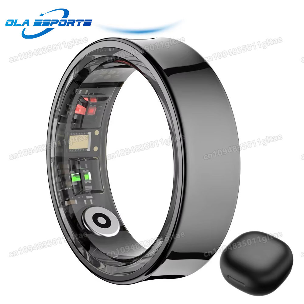 Smart Home Trainer - خاتم ذكي R10 مع علبة شحن