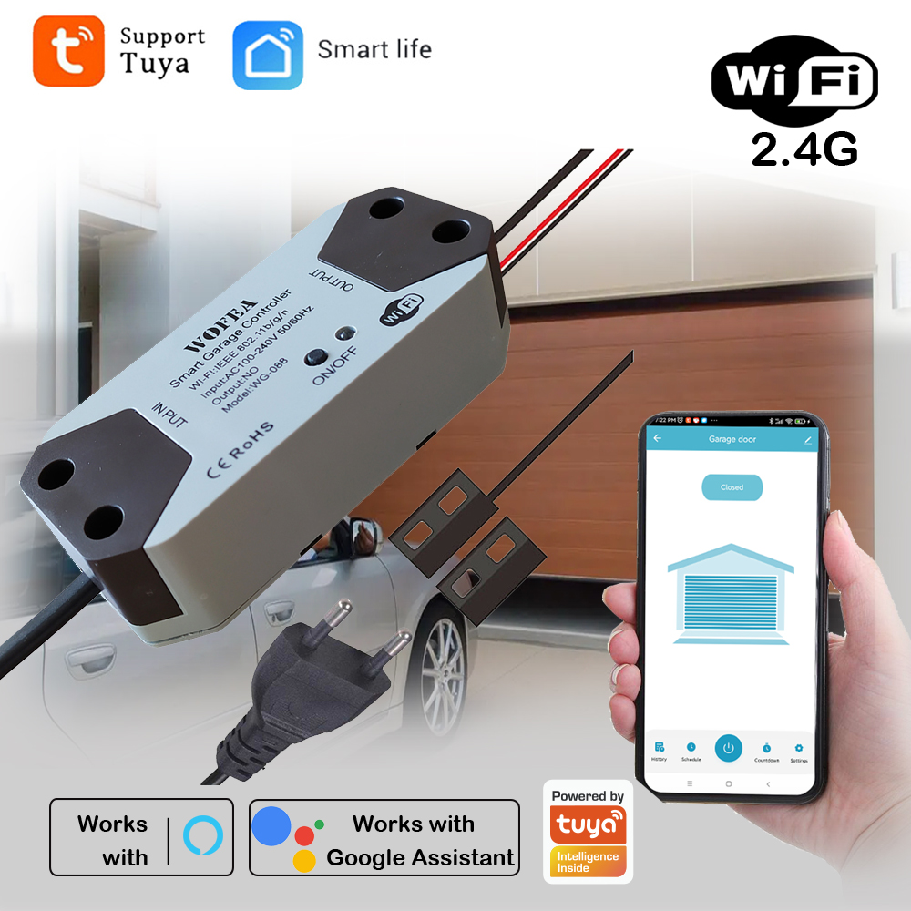Smart Home Technology - وحدة تحكم فتاحة باب المرآب الذكية،