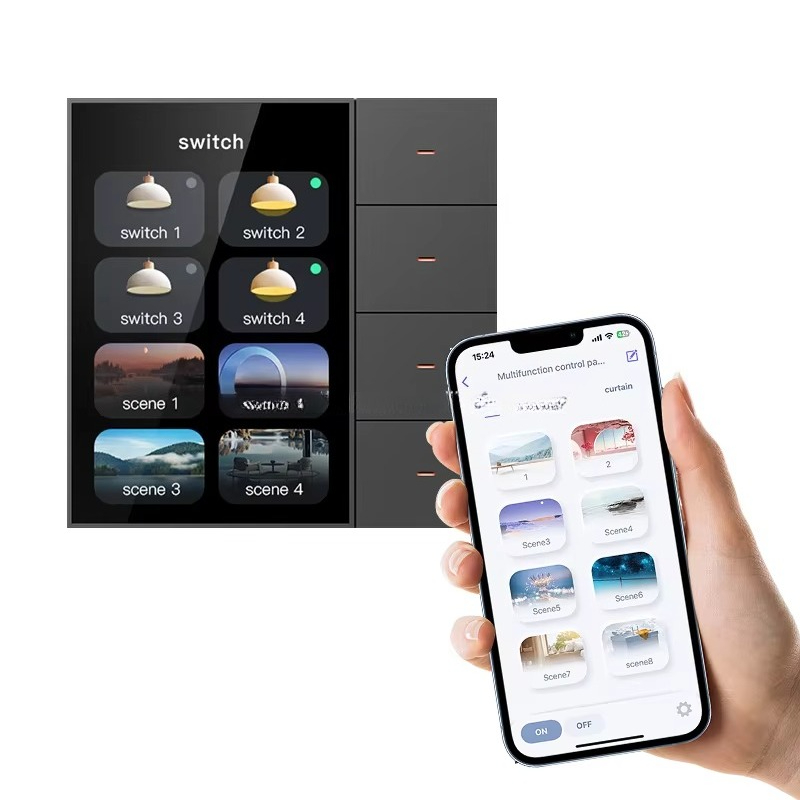 Smart Home Remote - مفتاح ذكي F3 Pro بشاشة لمس