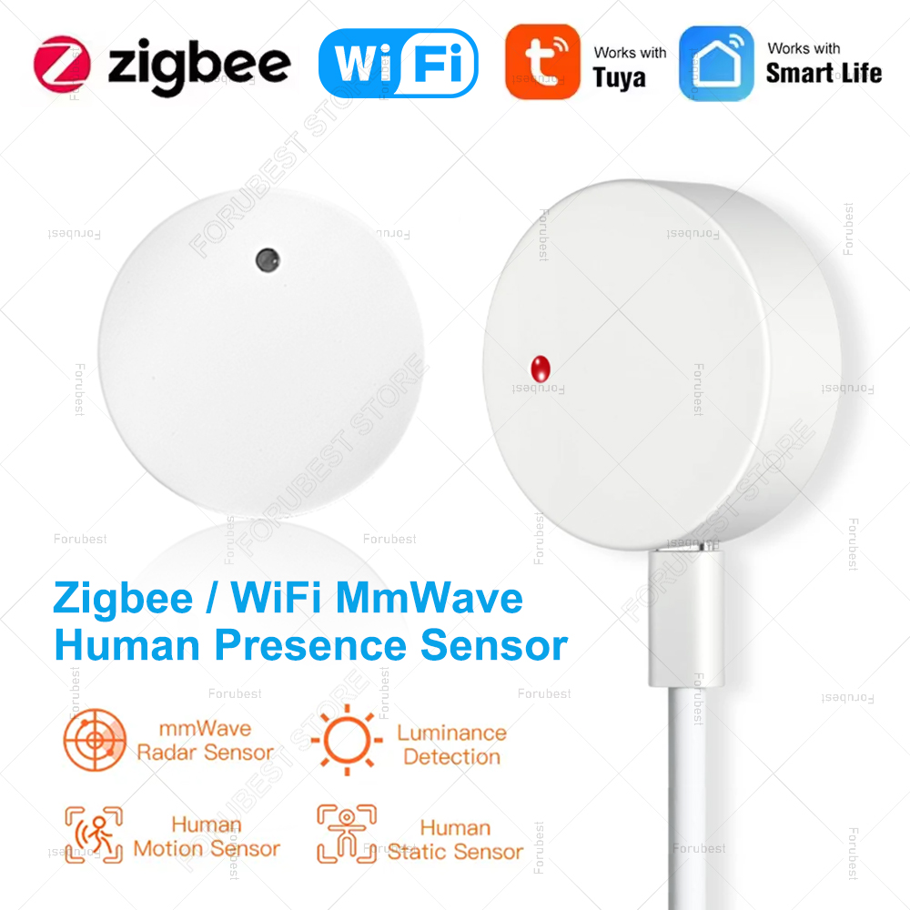 Smart Home Website - زيجبي واي فاي MmWave وجود الإنسان