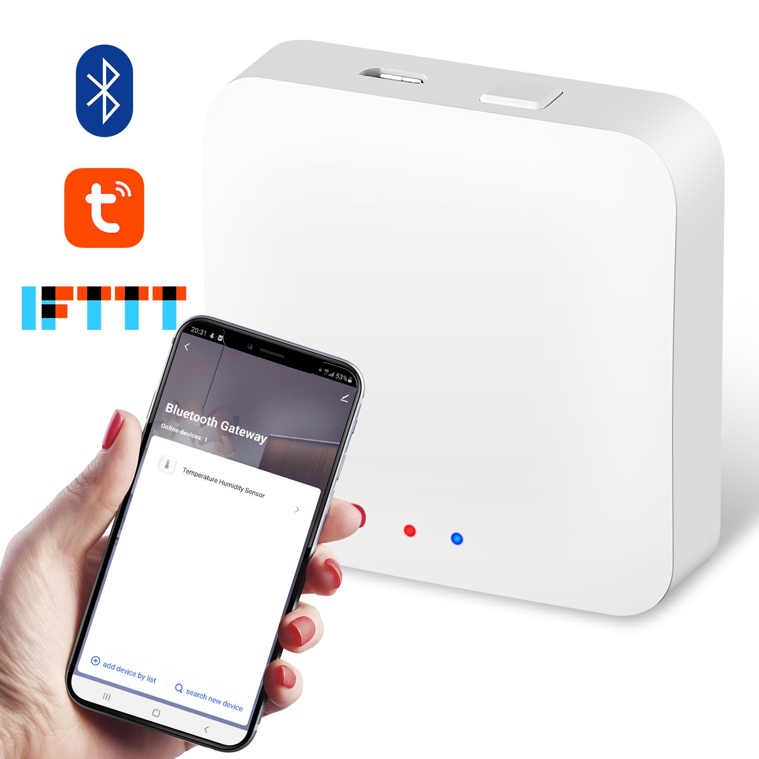 Smart Home Hub Ikea - بوابة زيجبي متعددة الأوضاع من تويا،