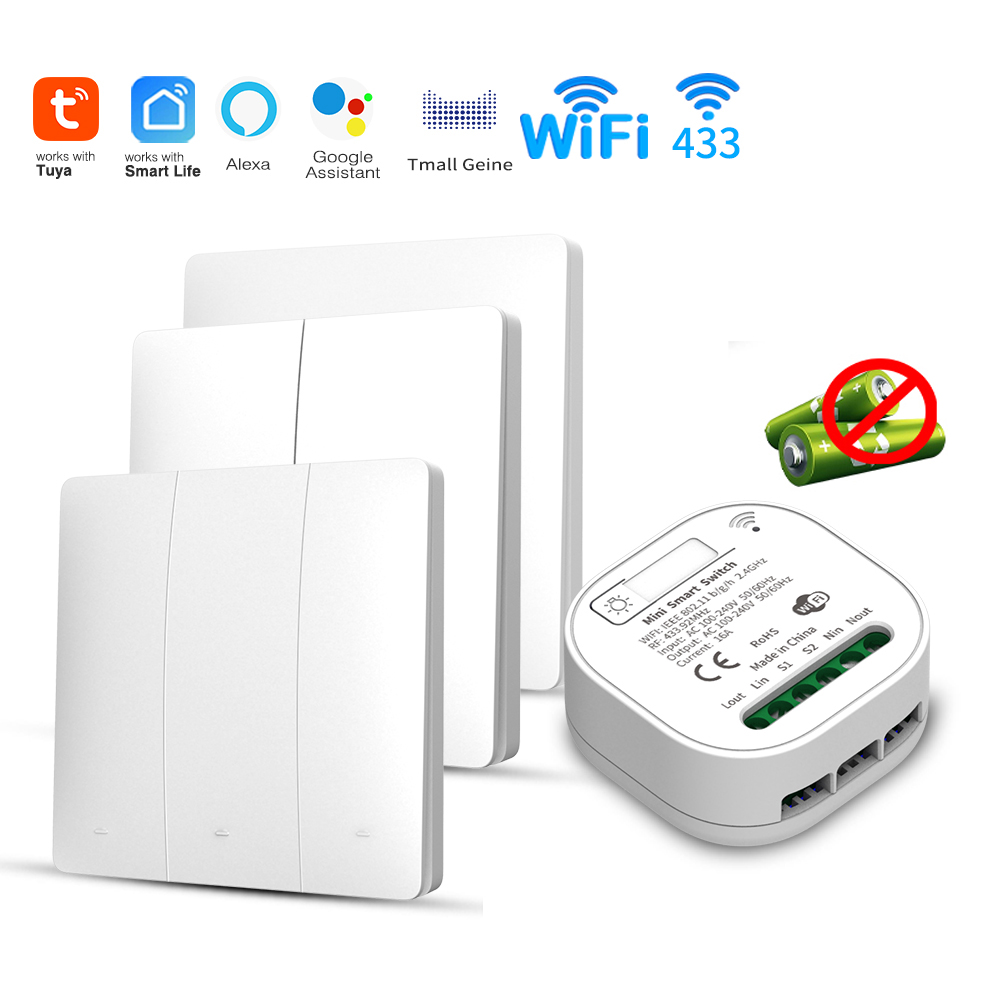 Smart Home Energy - مفتاح إضاءة ذكي يعمل بالواي فاي
