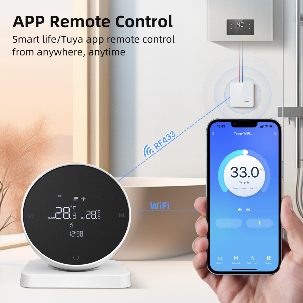 ثيرموستات ذكي من AVATTO يعمل ب - مراجعة Smart Home Thermostat وسعره