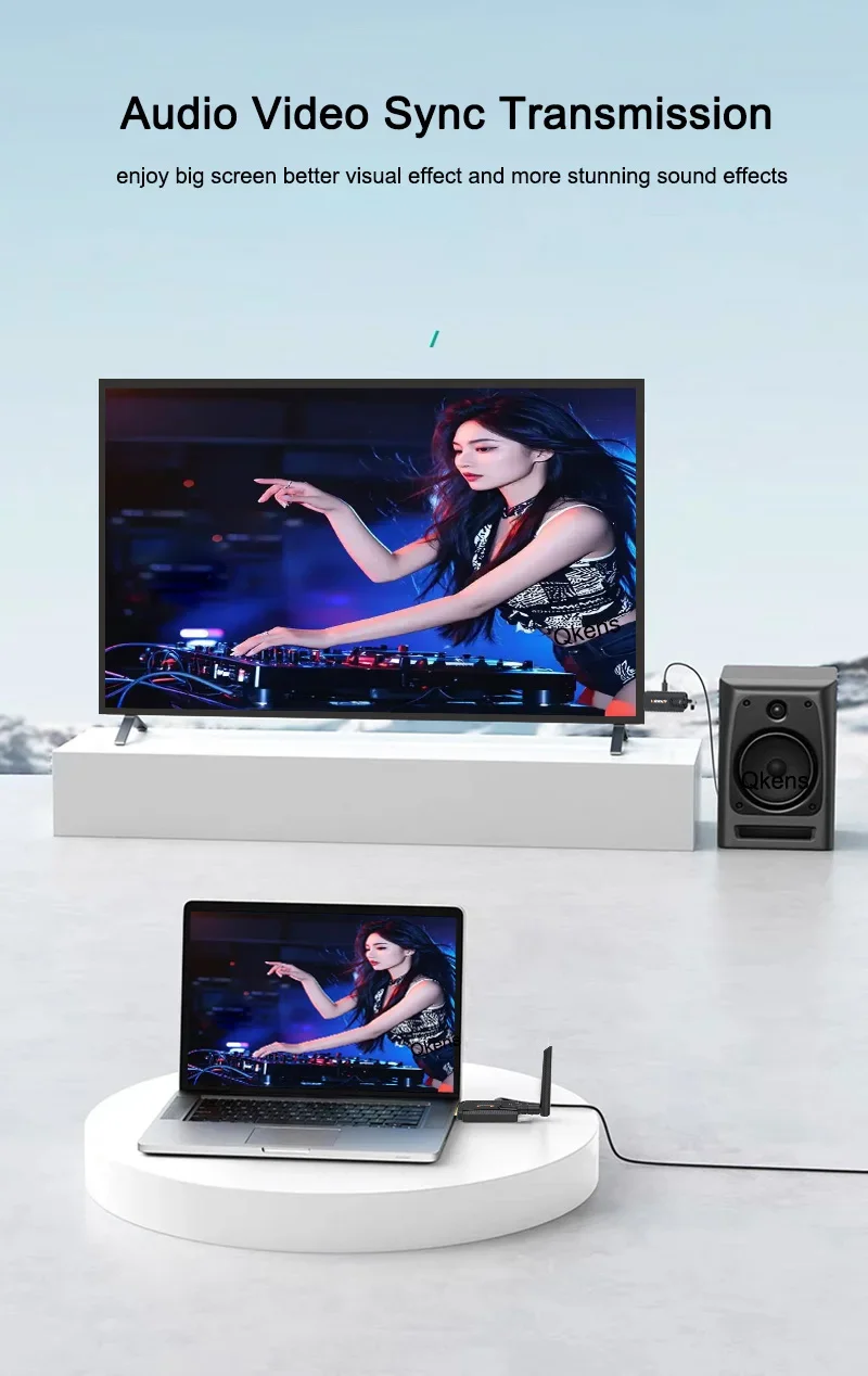 5G 200M اللاسلكية HDMI الارسال - مراجعة Smart Home For Pc وسعره