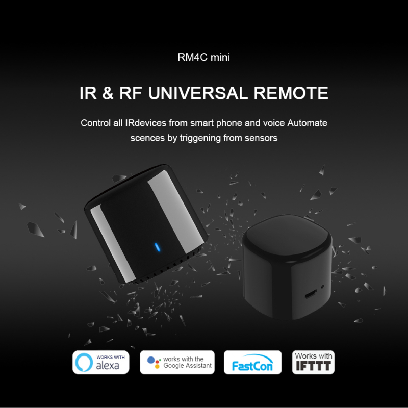 BroadLink BestCon RM4C mini Wi - مراجعة Smart Home Hub Ikea وسعره