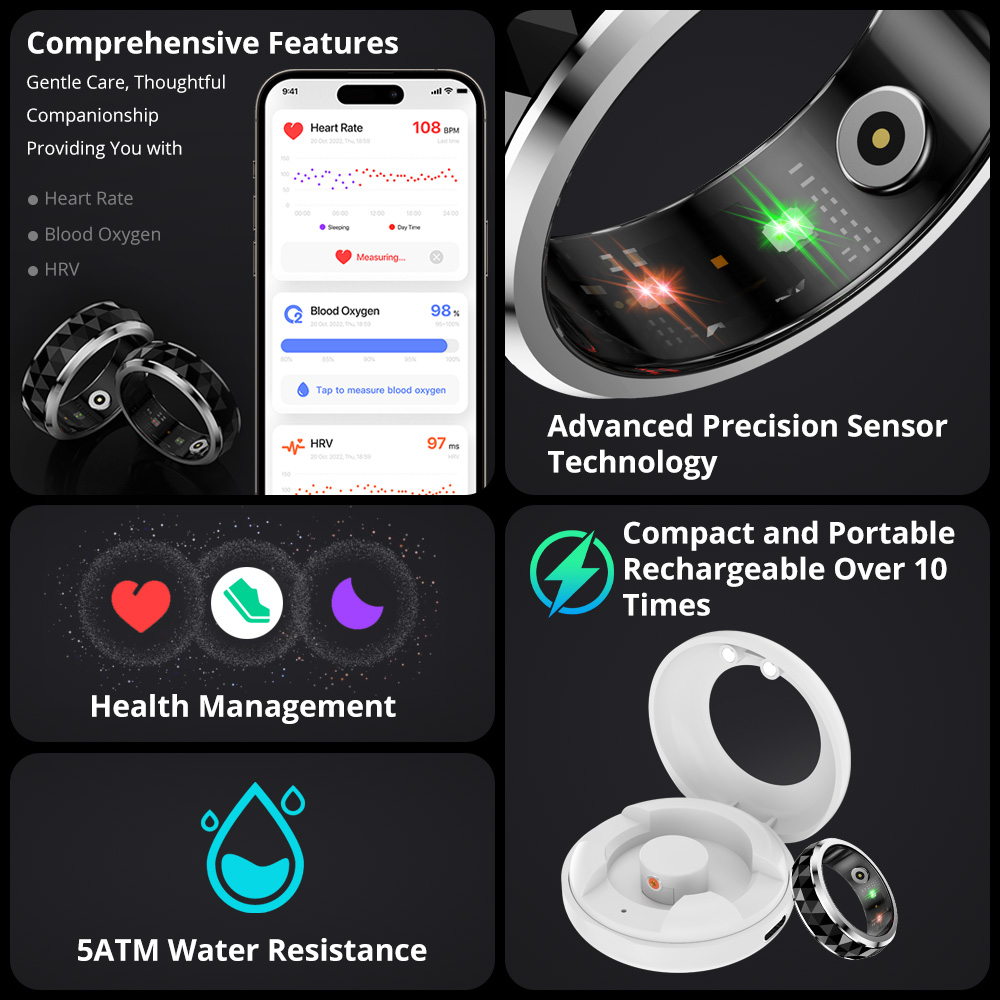2024 COLMI R11 حلقة ذكية، حلقة - مراجعة Smart Home Trainer وسعره