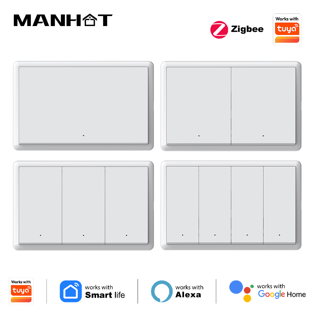 مفتاح إضاءة ذكي من مانهوت يعمل - مراجعة Smart Light Switch وسعره
