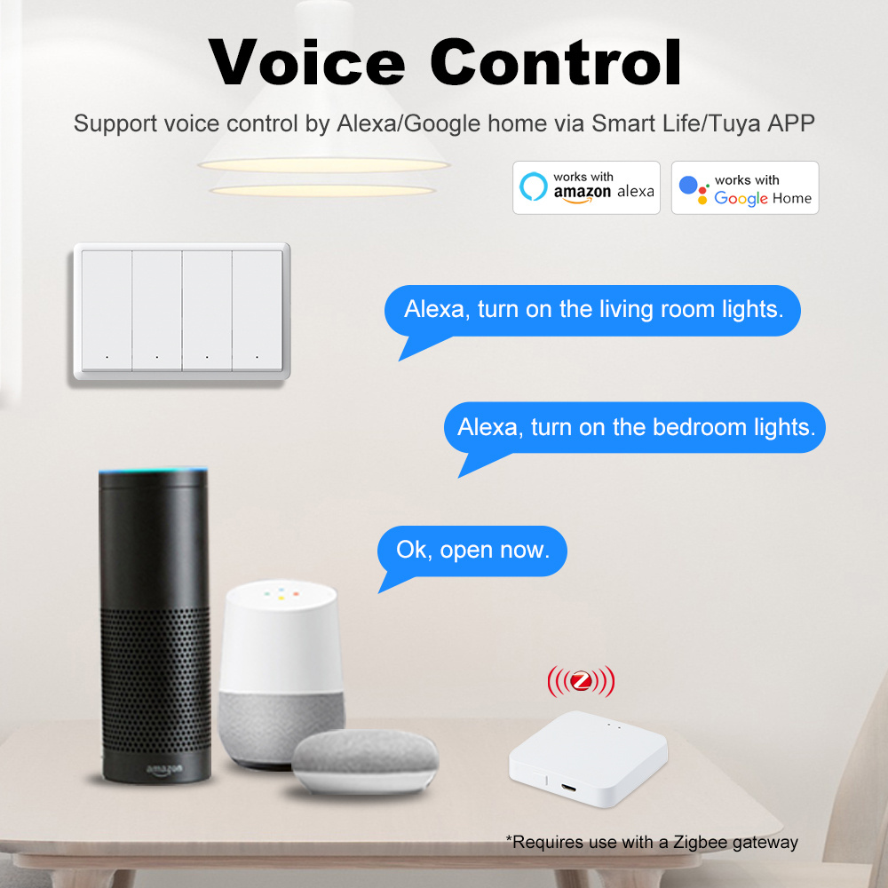 مفتاح إضاءة ذكي من مانهوت يعمل - مراجعة Smart Light Switch وسعره