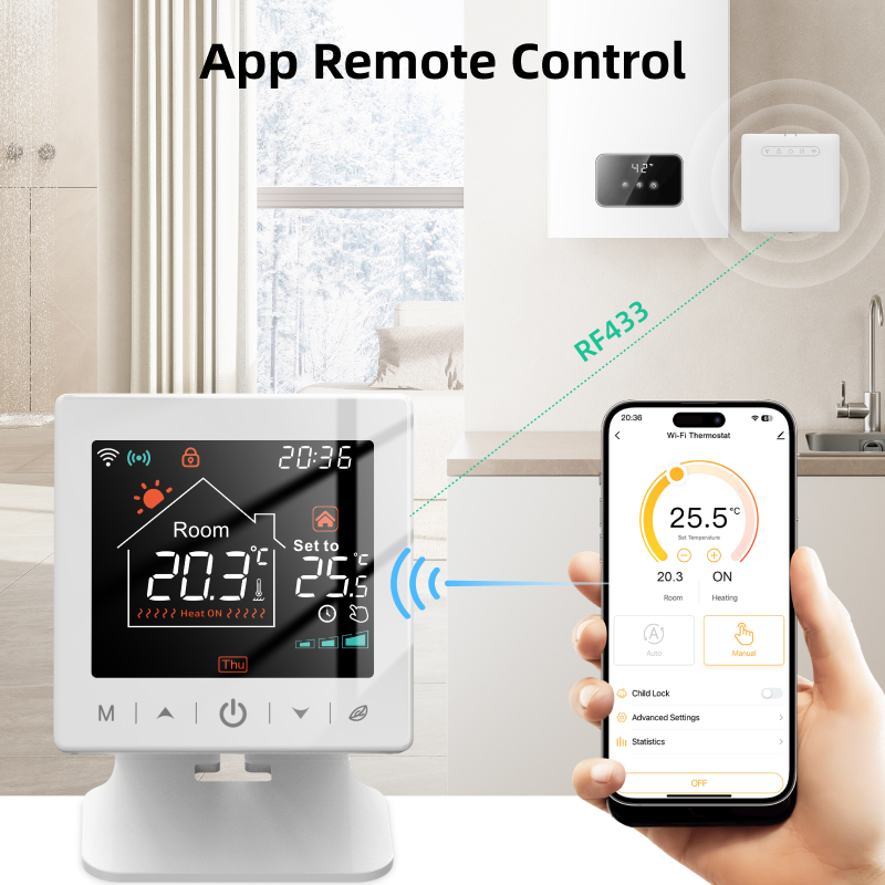 المنزل الذكي واي فاي ترموستات  - مراجعة Smart Home Thermostat وسعره