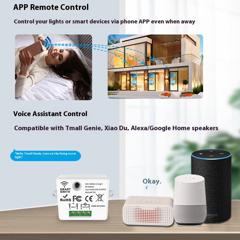 جهاز تويا الذكي للإيقاف يتميز  - مراجعة Smart Light Switch وسعره