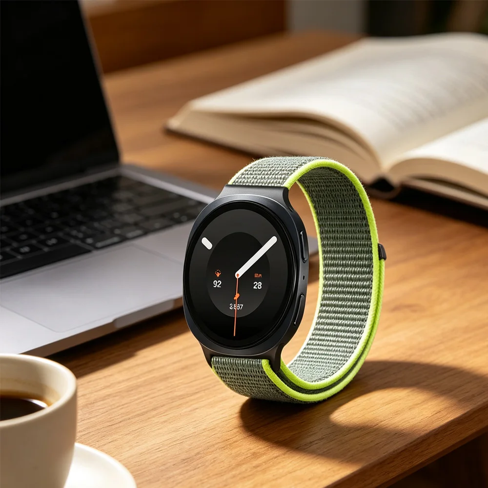 حزام معدني متصل بحلقة نايلون ل - مراجعة Smart Home Samsung وسعره