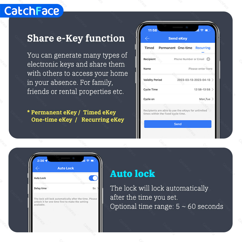 بلوتوث بصمة قفل الباب TTLock A - مراجعة Smart Home Technology وسعره