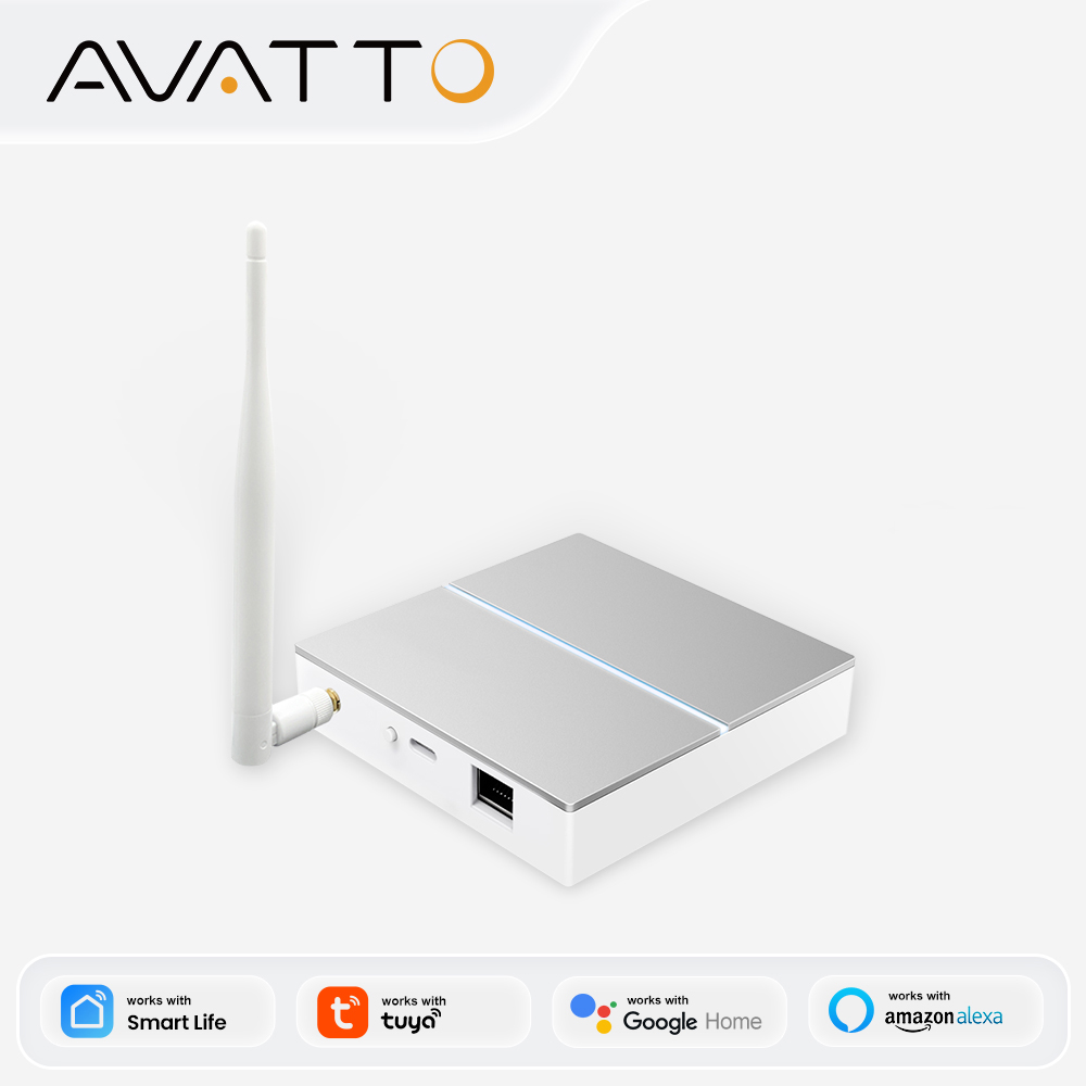 بوابة AVATTO Tuya ZigBee مع هو - مراجعة Smart Home Hub Ikea وسعره