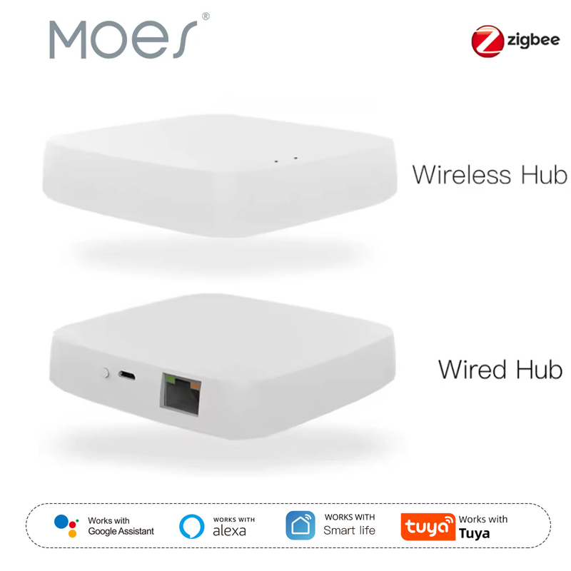 Moes Tuya ZigBee 3.0 Smart Gat - مراجعة Smart Home Hub Ikea وسعره