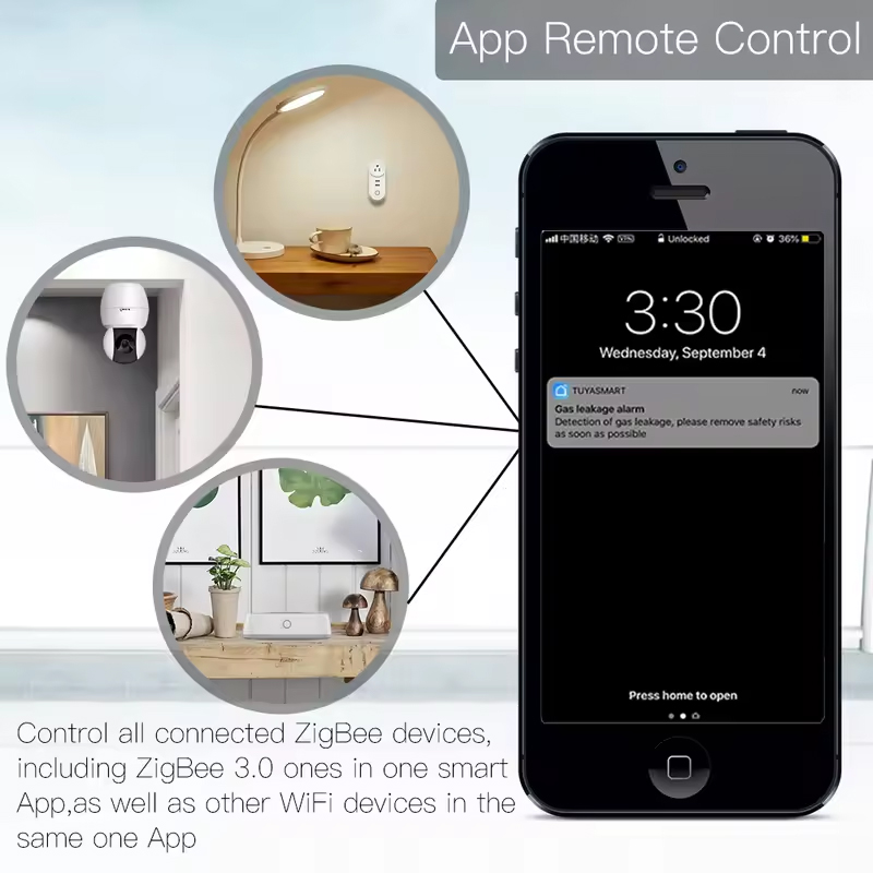 Moes Tuya ZigBee 3.0 Smart Gat - مراجعة Smart Home Hub Ikea وسعره