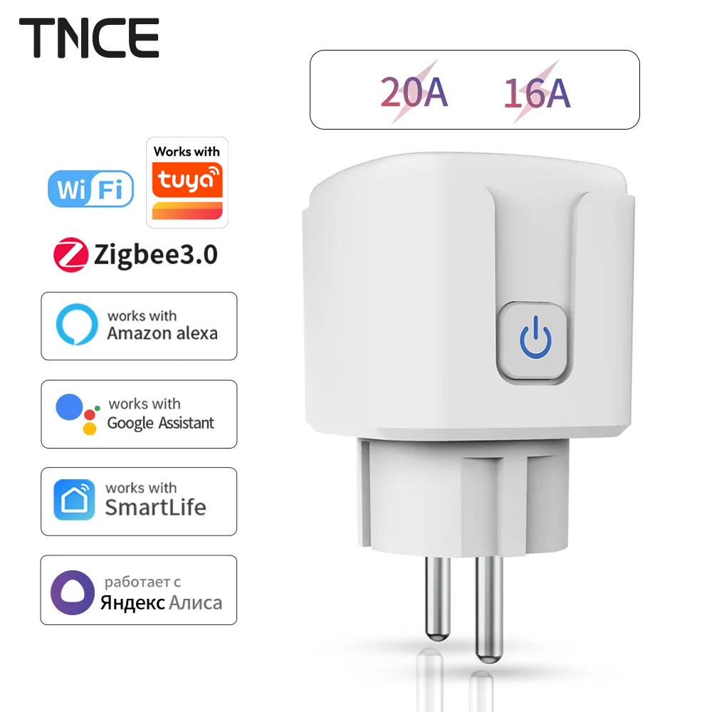 TNCE Tuya WiFi/Zigbee 16A/20A  - مراجعة Smart Home Elements وسعره
