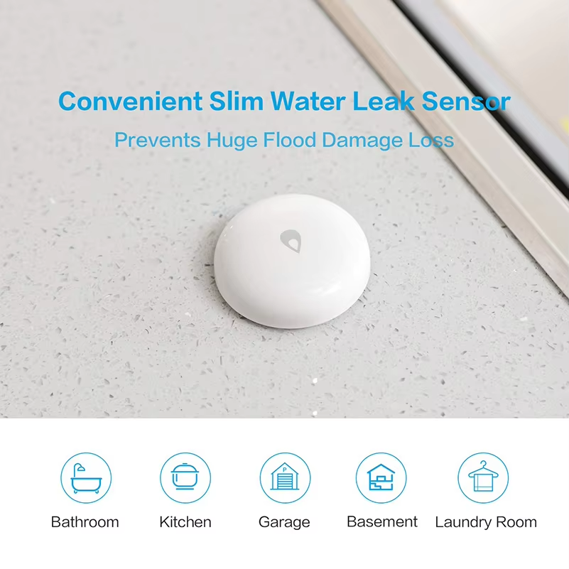 Aqara استشعار تسرب المياه زيجب - مراجعة Smart Home Xiaomi 2 وسعره