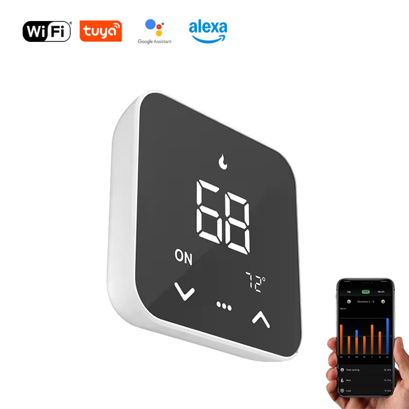 ثيرموستات ذكي جديد 2026 من توي - مراجعة Smart Home Thermostat وسعره
