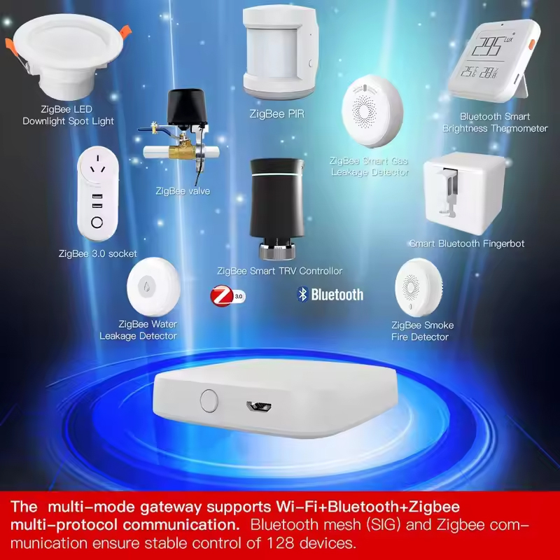 MOES Tuya ZigBee3.0 Smart Hub، - مراجعة Smart Home Hub Ikea وسعره