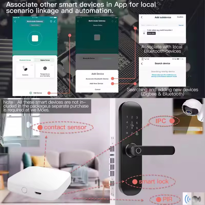MOES Tuya ZigBee3.0 Smart Hub، - مراجعة Smart Home Hub Ikea وسعره