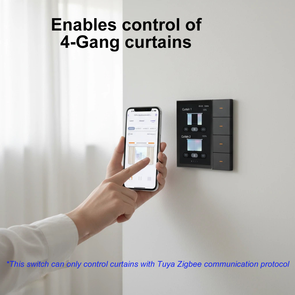لوحة تحكم ذكية F3-pro من Tuya  - مراجعة Smart Home Technology وسعره