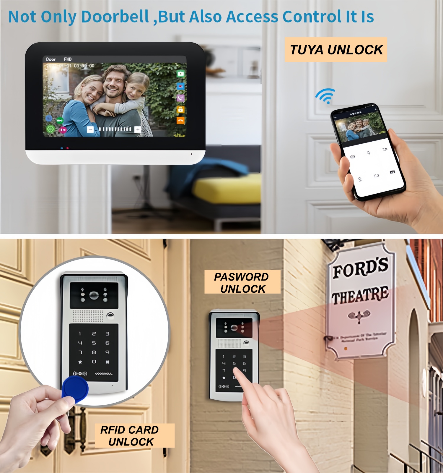 نظام جرس باب ذكي بالفيديو من T - مراجعة Smart Home Video وسعره