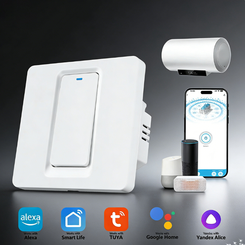 مفتاح سخان المياه الذكي/واي فا - مراجعة Smart Home Remote وسعره
