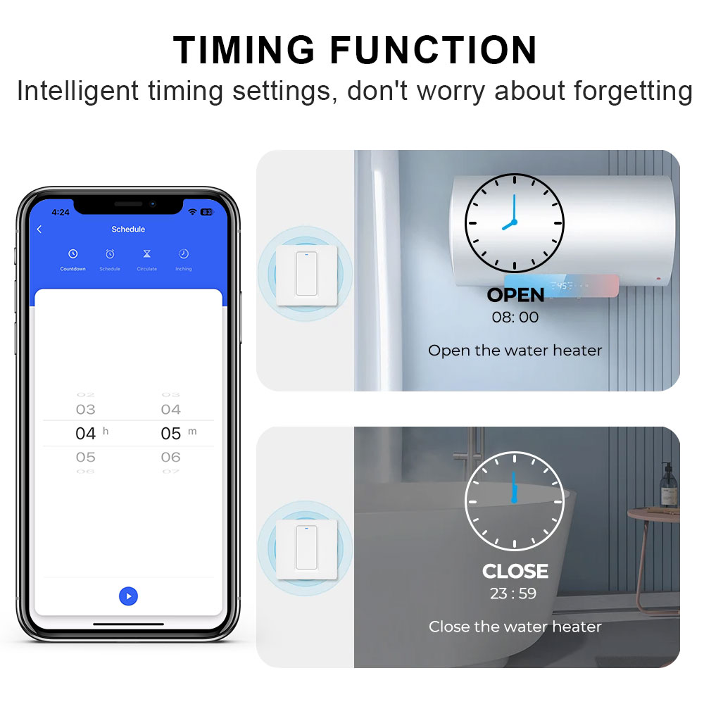 مفتاح سخان المياه الذكي/واي فا - مراجعة Smart Home Remote وسعره