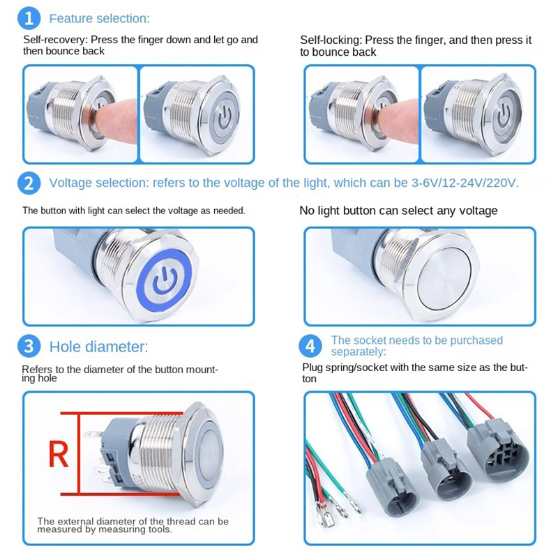 12/16/19/22 مللي متر المعادن ز - مراجعة Smart Light Switch وسعره