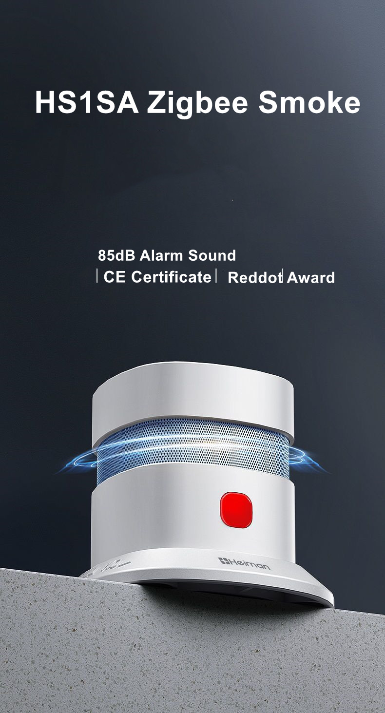 كاشف دخان ذكي من تويا يعمل بتق - مراجعة Smart Smoke Detector وسعره