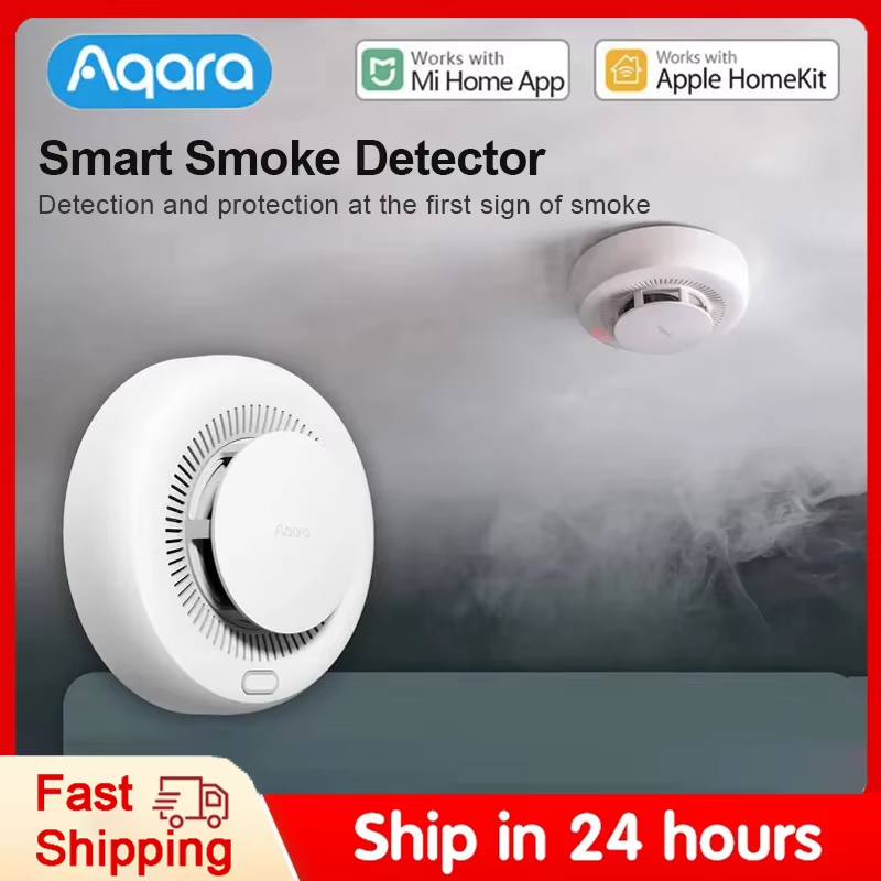 جهاز استشعار الدخان أكارا، إنذ - مراجعة Smart Smoke Detector وسعره