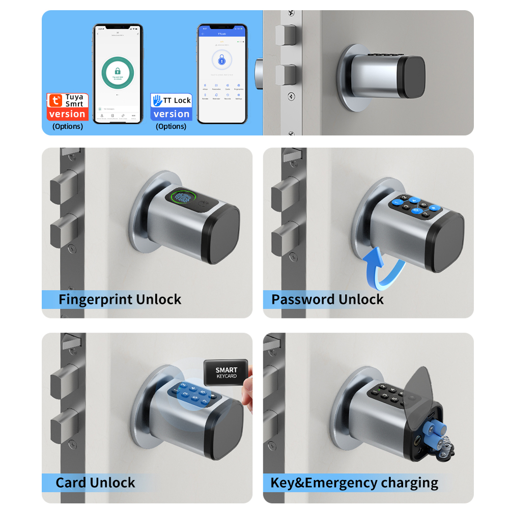 RAYKUBE V1 Tuya BLE TT قفل قفل - مراجعة Smart Home Technology وسعره