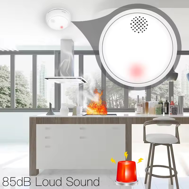MOES ZigBee الذكية اللاسلكية ك - مراجعة Smart Smoke Detector وسعره