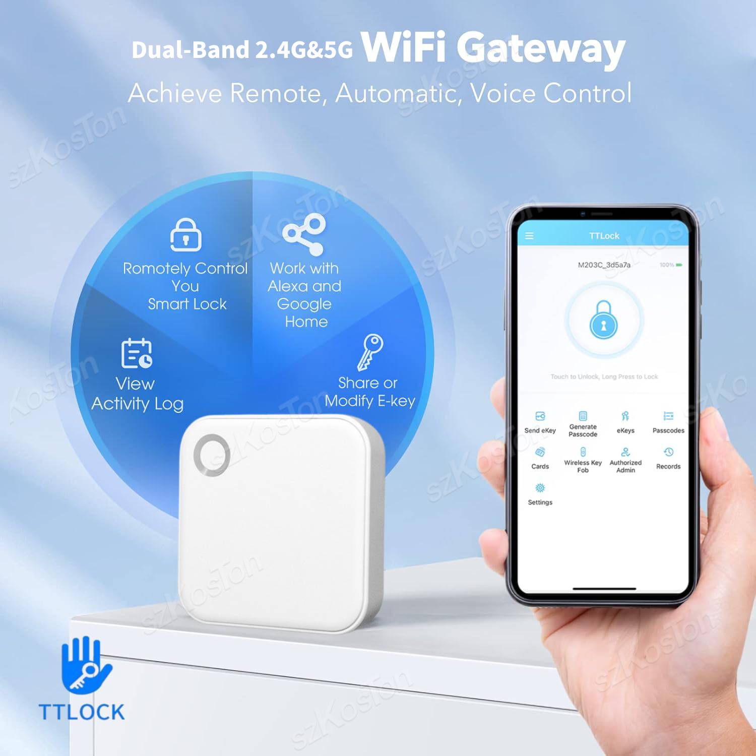 بوابة ذكية لاسلكية TTLock APP  - مراجعة Smart Home Hub Ikea وسعره