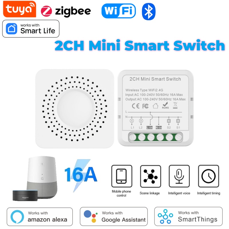 مفتاح تويا الذكي المصغر واي فا - مراجعة Smart Light Switch وسعره