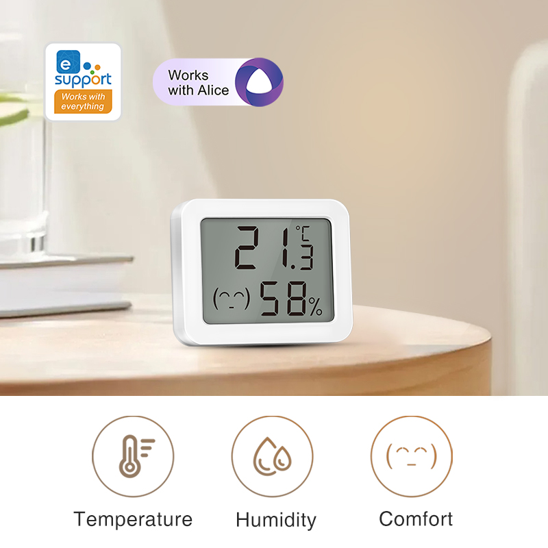 Ewelink Zigbee3.0 مستشعر درجة  - مراجعة Smart Home Samsung وسعره