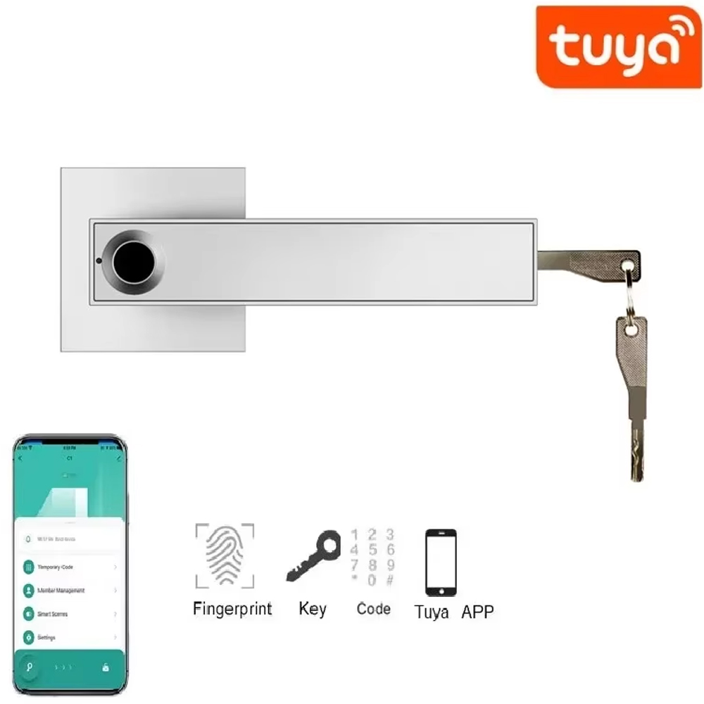 قفل باب ذكي جديد متوافق مع تطب - مراجعة Smart Home Technology وسعره