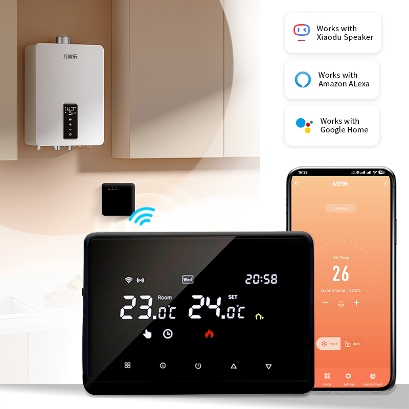 جديد Tuya اللاسلكية واي فاي تر - مراجعة Smart Home Thermostat وسعره