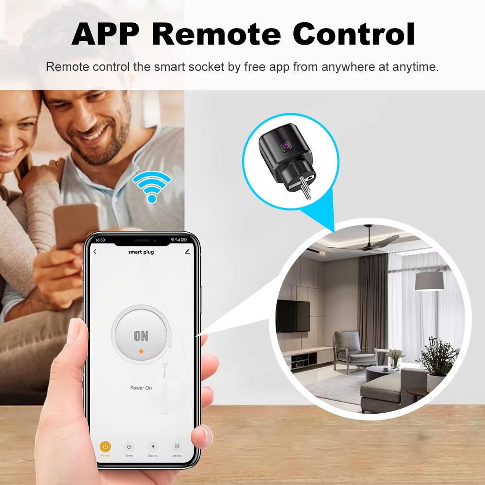 مقبس ذكي واي فاي 20 أمبير، 100 - مراجعة Smart Home Elements وسعره