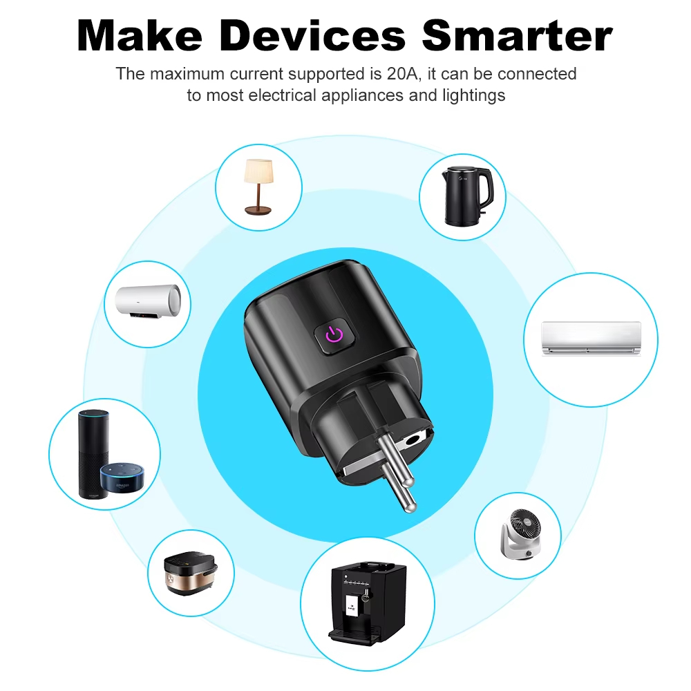 مقبس ذكي واي فاي 20 أمبير، 100 - مراجعة Smart Home Elements وسعره
