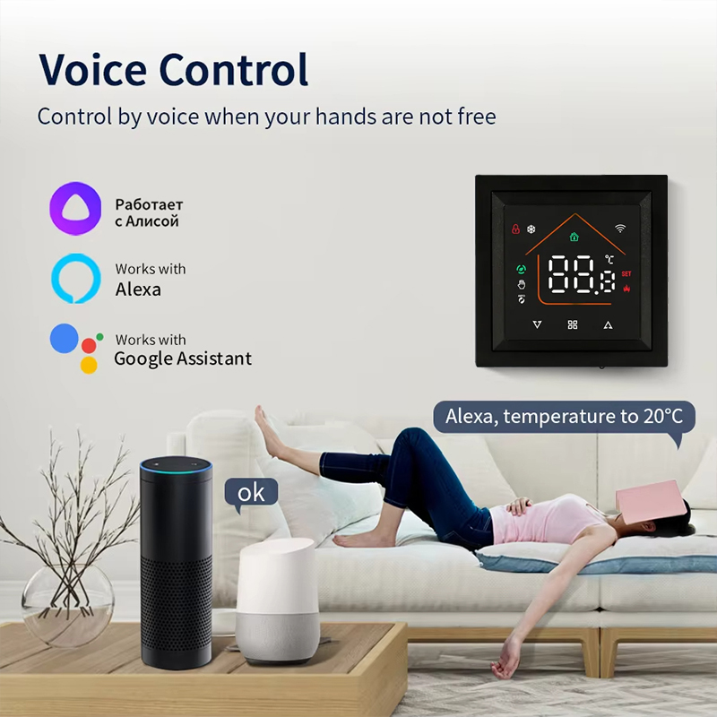 ثرموستات ذكي يعمل بالواي فاي م - مراجعة Smart Home Thermostat وسعره