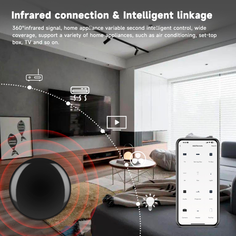 Tuya Zigbee Universal IR Remot - مراجعة Smart Home Website وسعره