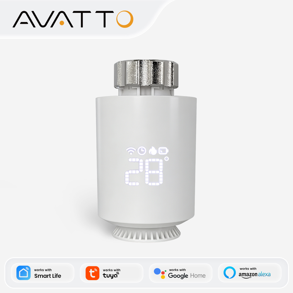 صمام تحكم حراري ذكي AVATTO Zig - مراجعة Smart Home Thermostat وسعره